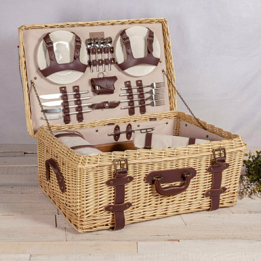 Plow & Hearth Charleston Picnic Basket