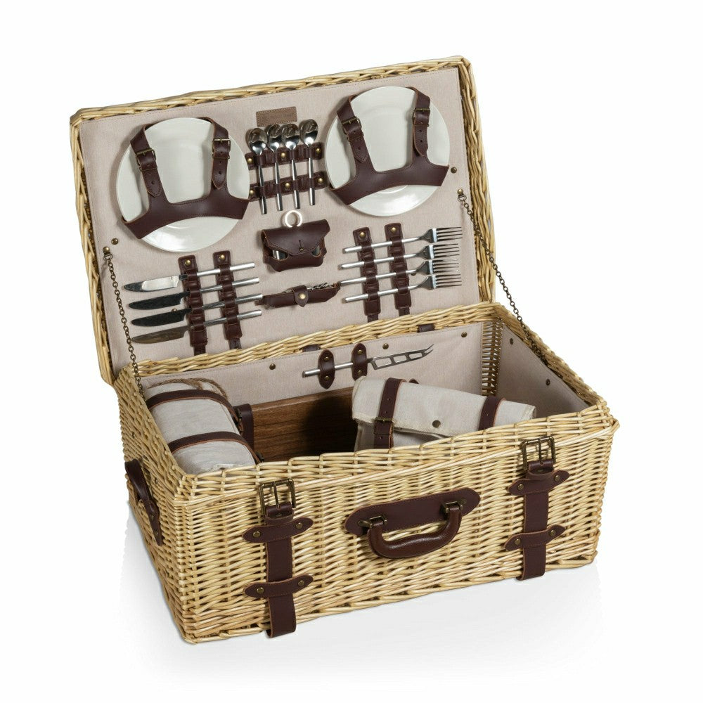 Plow & Hearth Charleston Picnic Basket