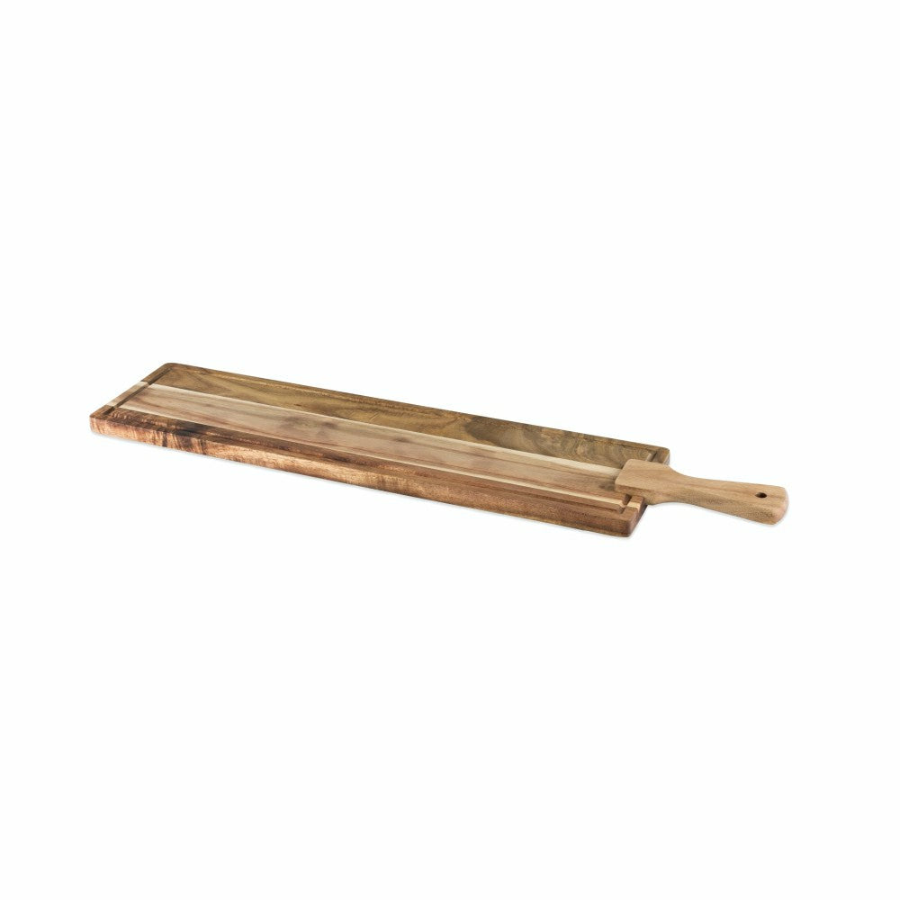 Plow & Hearth Rustic Acacia Wood Tapas Board