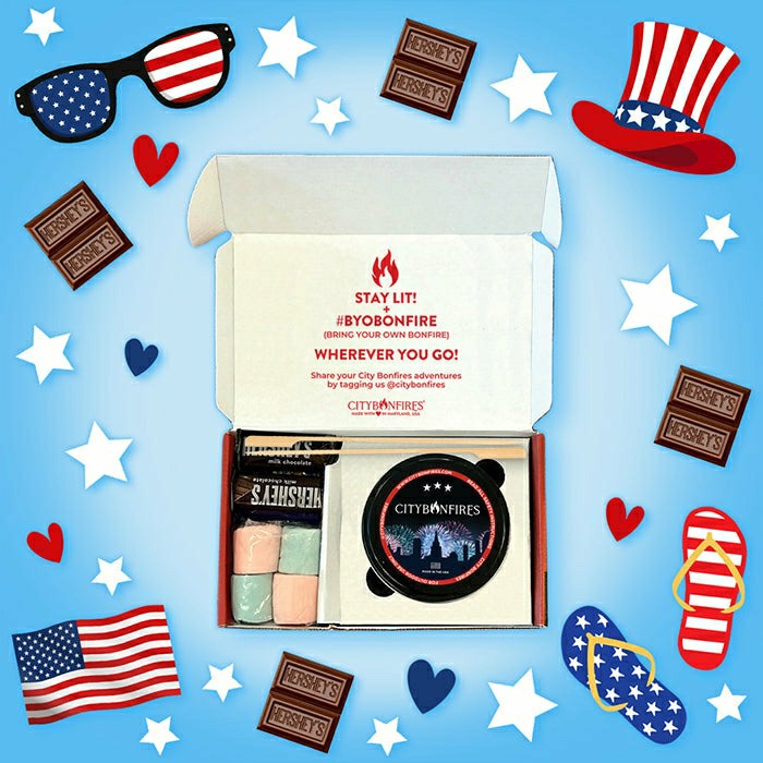 Plow & Hearth S'mores Night Pack - USA Limited Edition