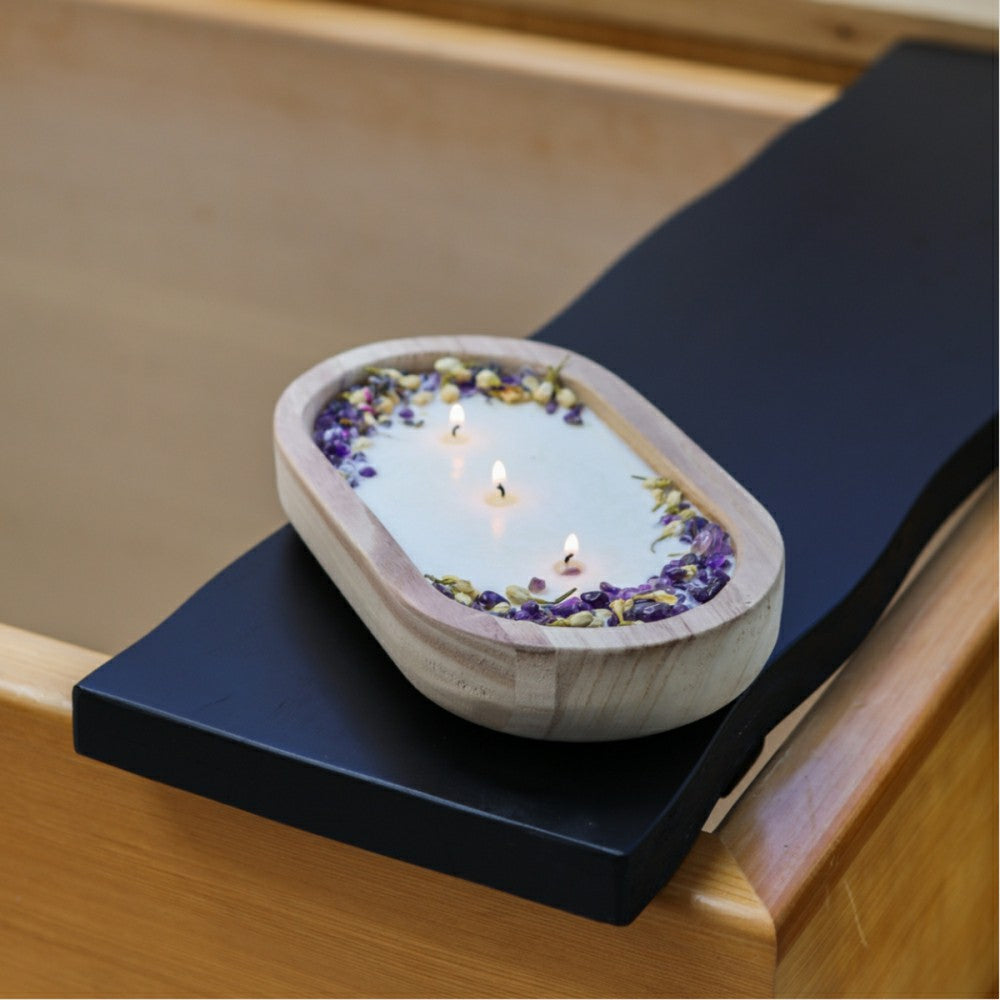 Plow & Hearth Dough Bowl Soy Candle Kit