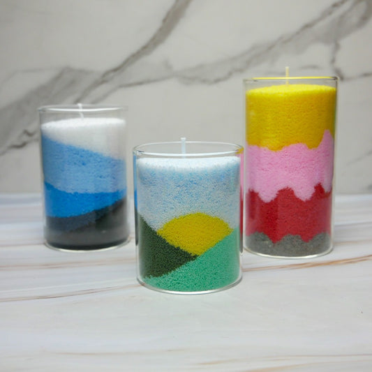 Plow & Hearth Sand Art Candle Kit
