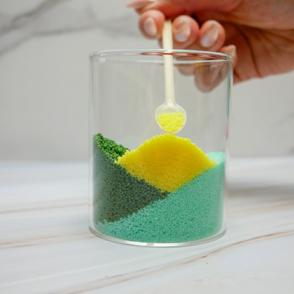 Plow & Hearth Sand Art Candle Kit