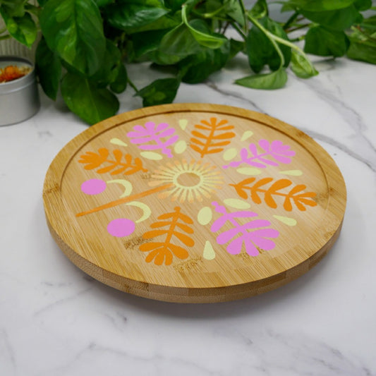 Plow & Hearth Bamboo Turntable Kit
