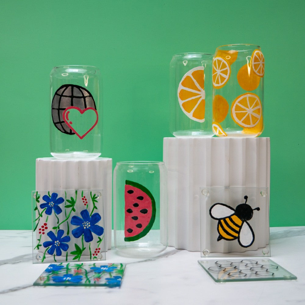 Plow & Hearth Enamel Glass Painting Kit