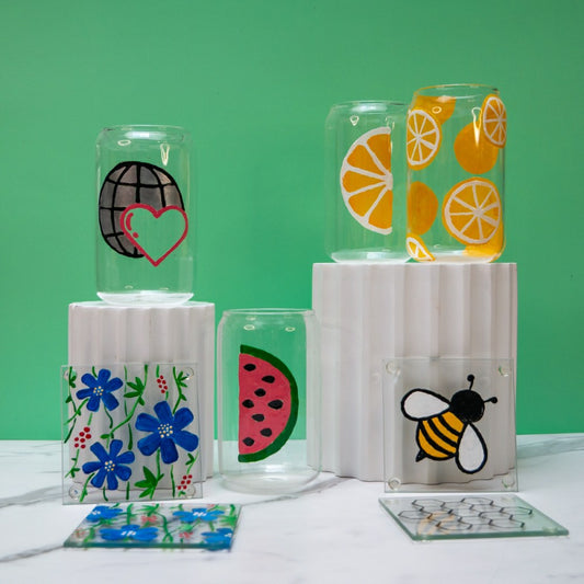 Plow & Hearth Enamel Glass Painting Kit