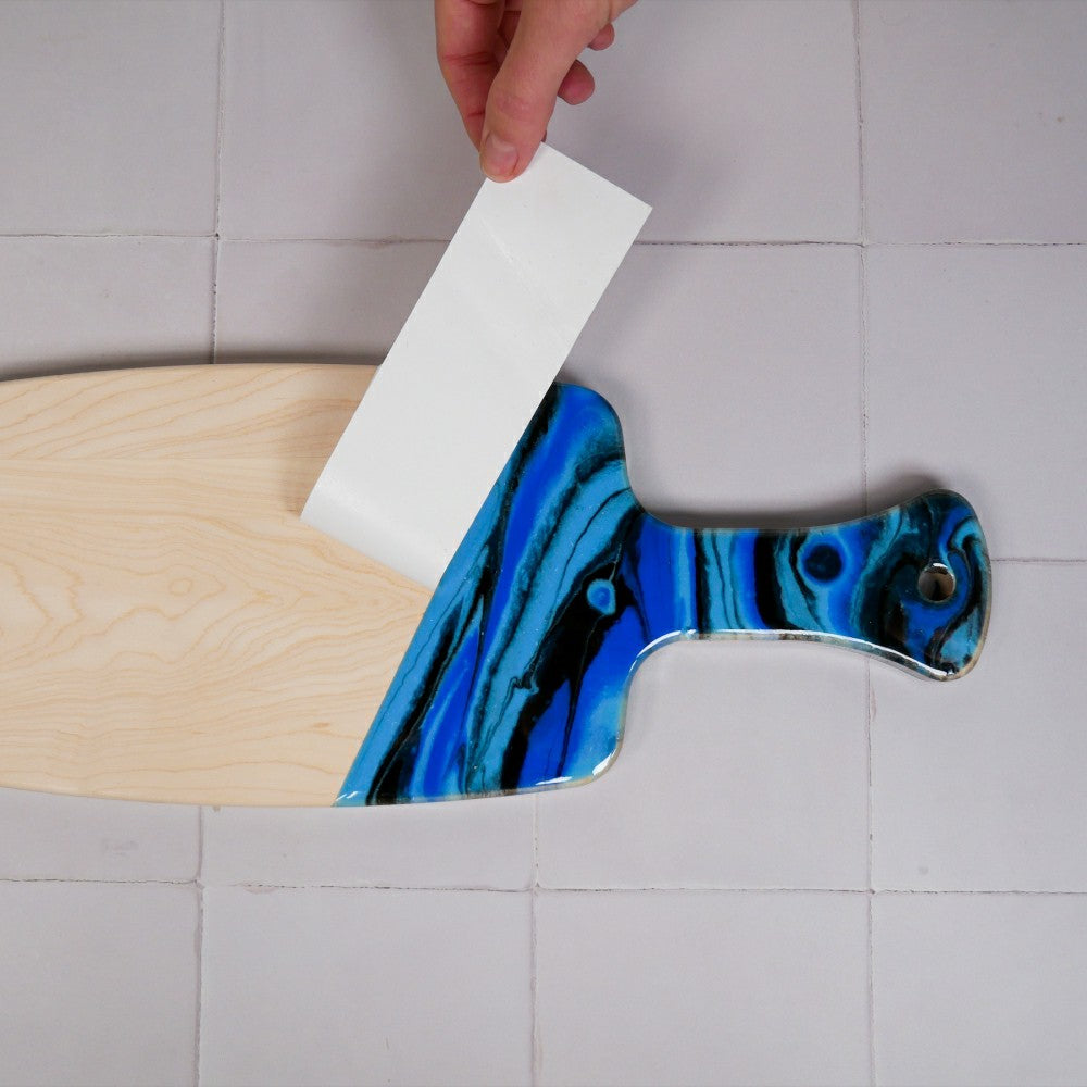Plow & Hearth Marbled Resin Wood Board