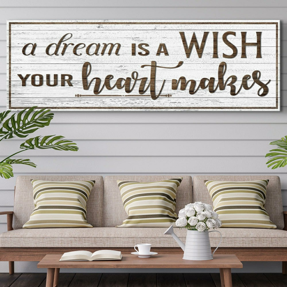 Plow & Hearth A Dream Is A Wish Your Heart Makes
