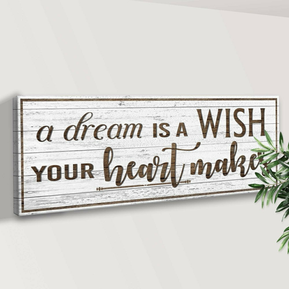 Plow & Hearth A Dream Is A Wish Your Heart Makes