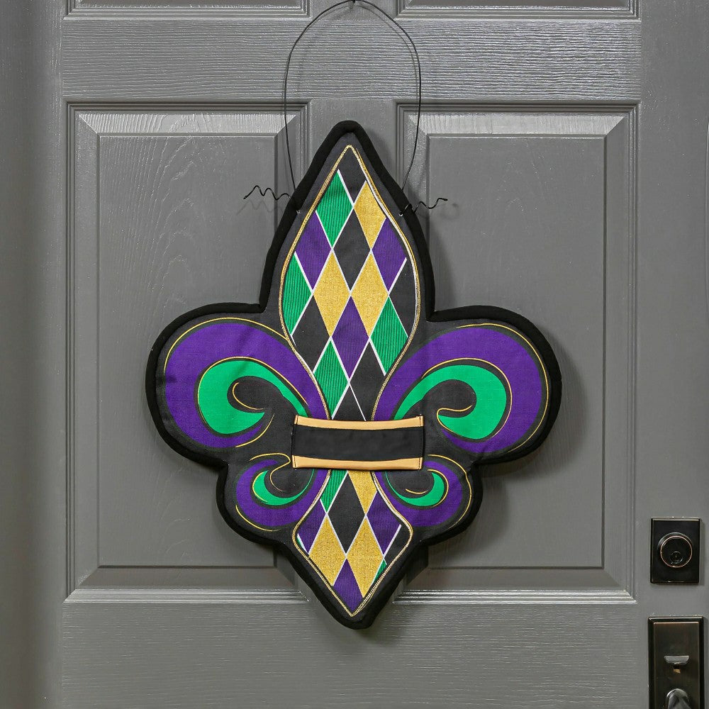 Plow & Hearth Fleur de Lis Estate Door Décor