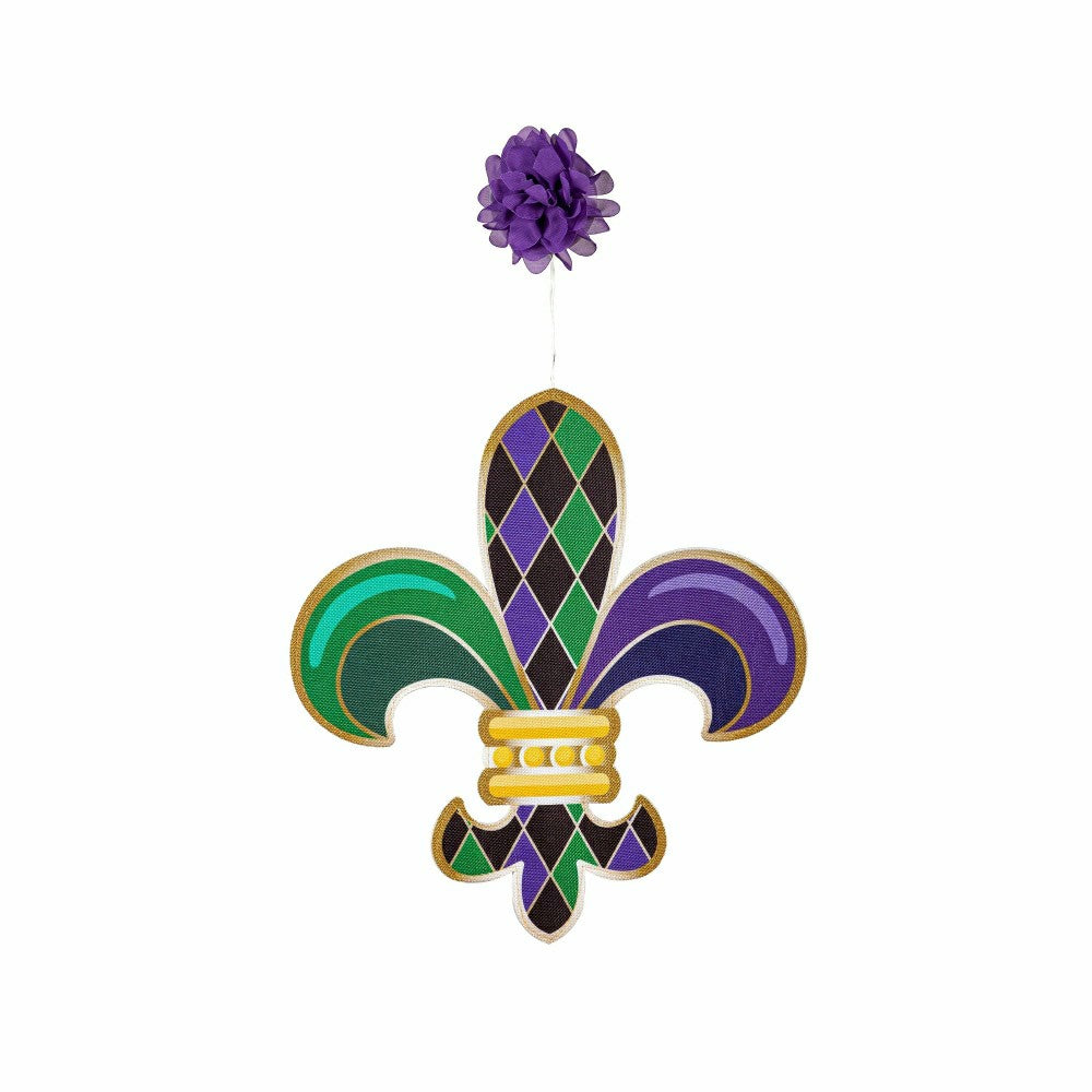 Plow & Hearth Fleur de Lis LED Window Décor