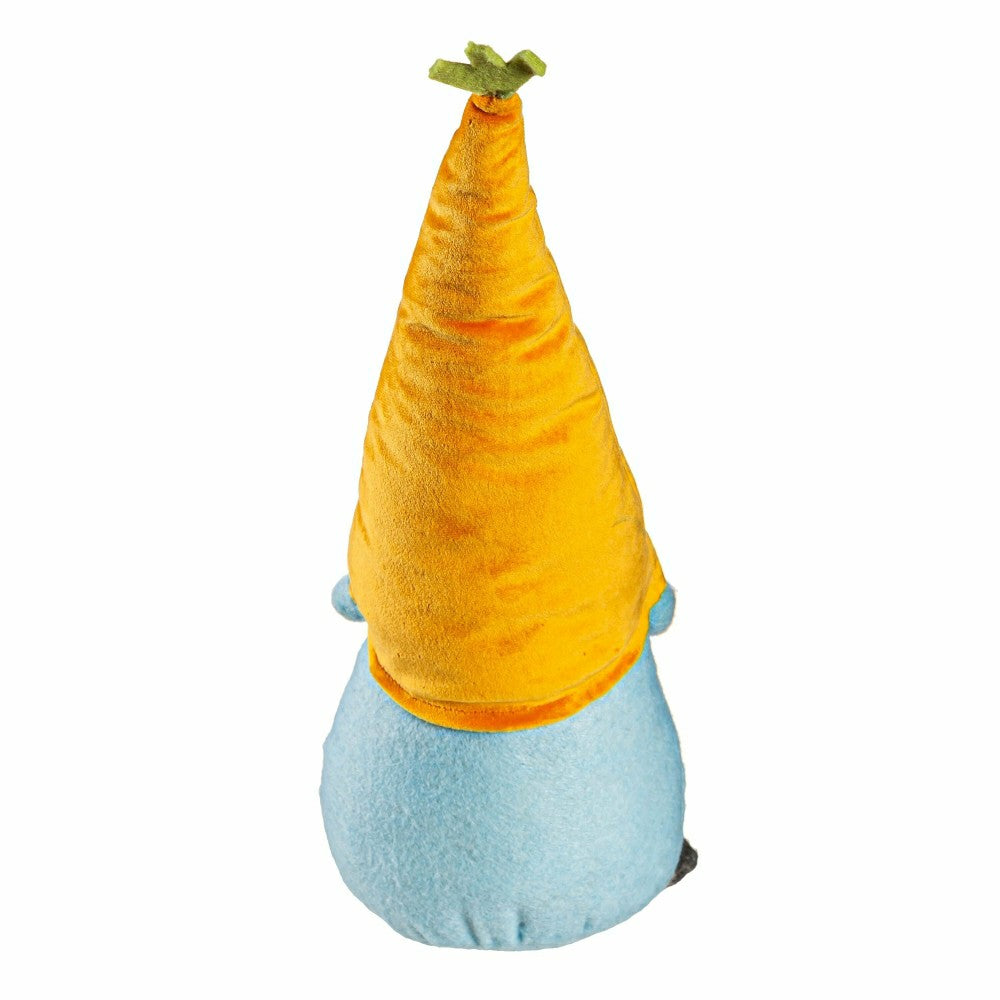Plow & Hearth Hop Into Spring Table Decor Fabric Easter Gnome with Carrot Hat