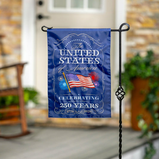 Plow & Hearth 250th Anniversary Celebration Applique Garden Flag