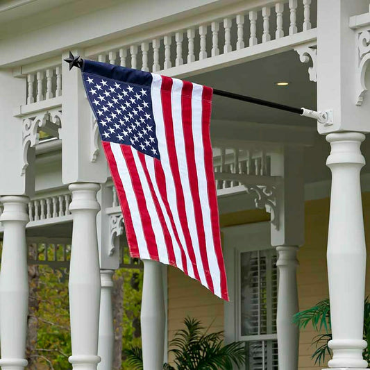 Plow & Hearth American Flag House Flag