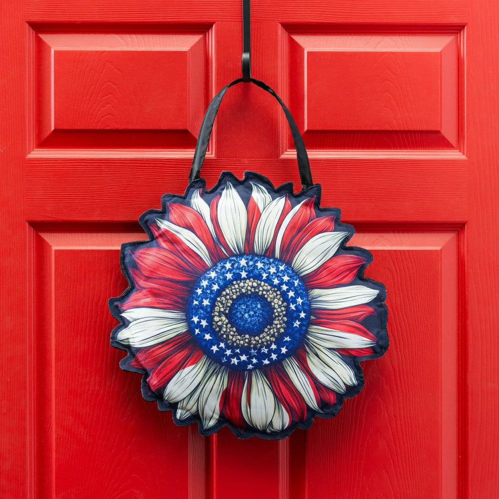 Plow & Hearth Sunflower Door Decor