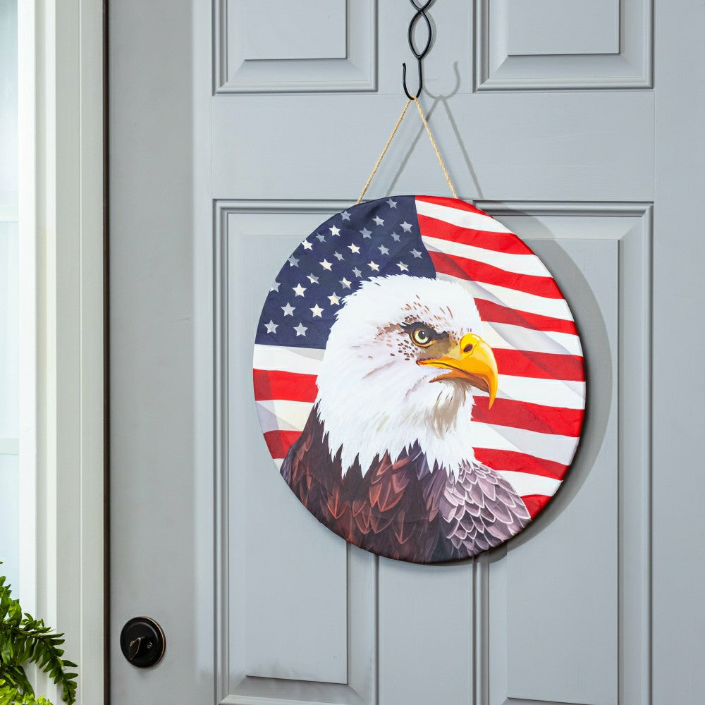 Plow & Hearth Americana and Harvest, 4-Season Interchangeable Door Decor Set