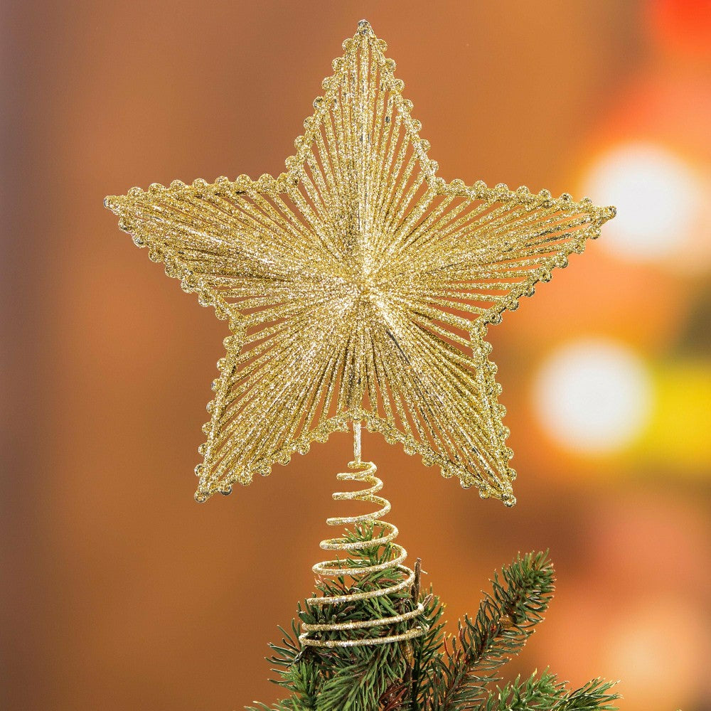Plow & Hearth Holiday Traditions Complete Christmas Tree Kit with 250 Lights and 140