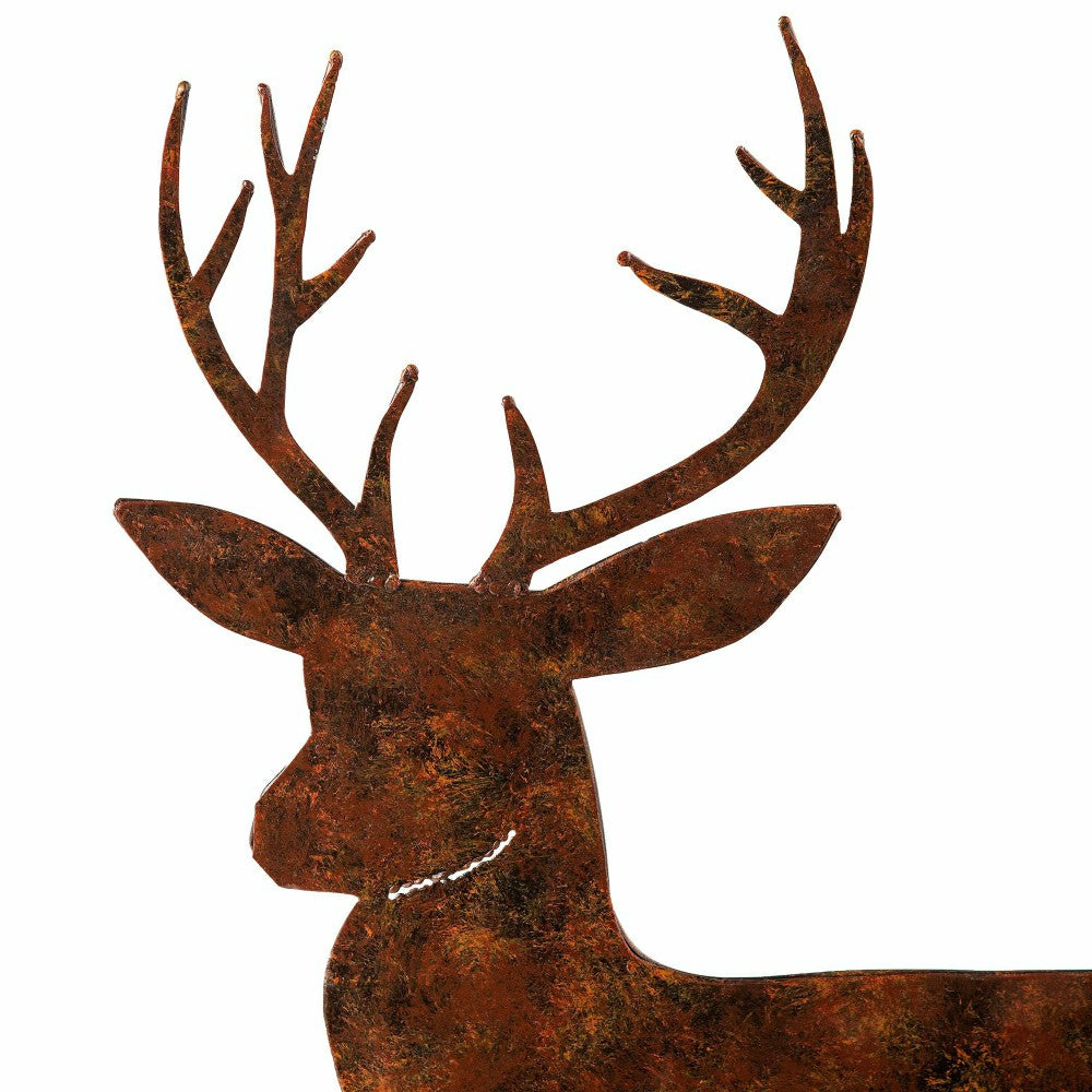 Plow & Hearth Set of 3 Deer Stakes