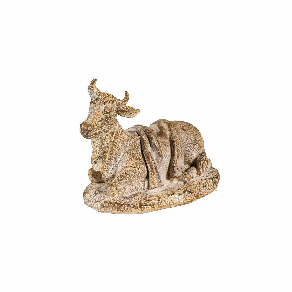 Plow & Hearth Gilded Nativity Resin Garden Statue, 9" H, Set of 10