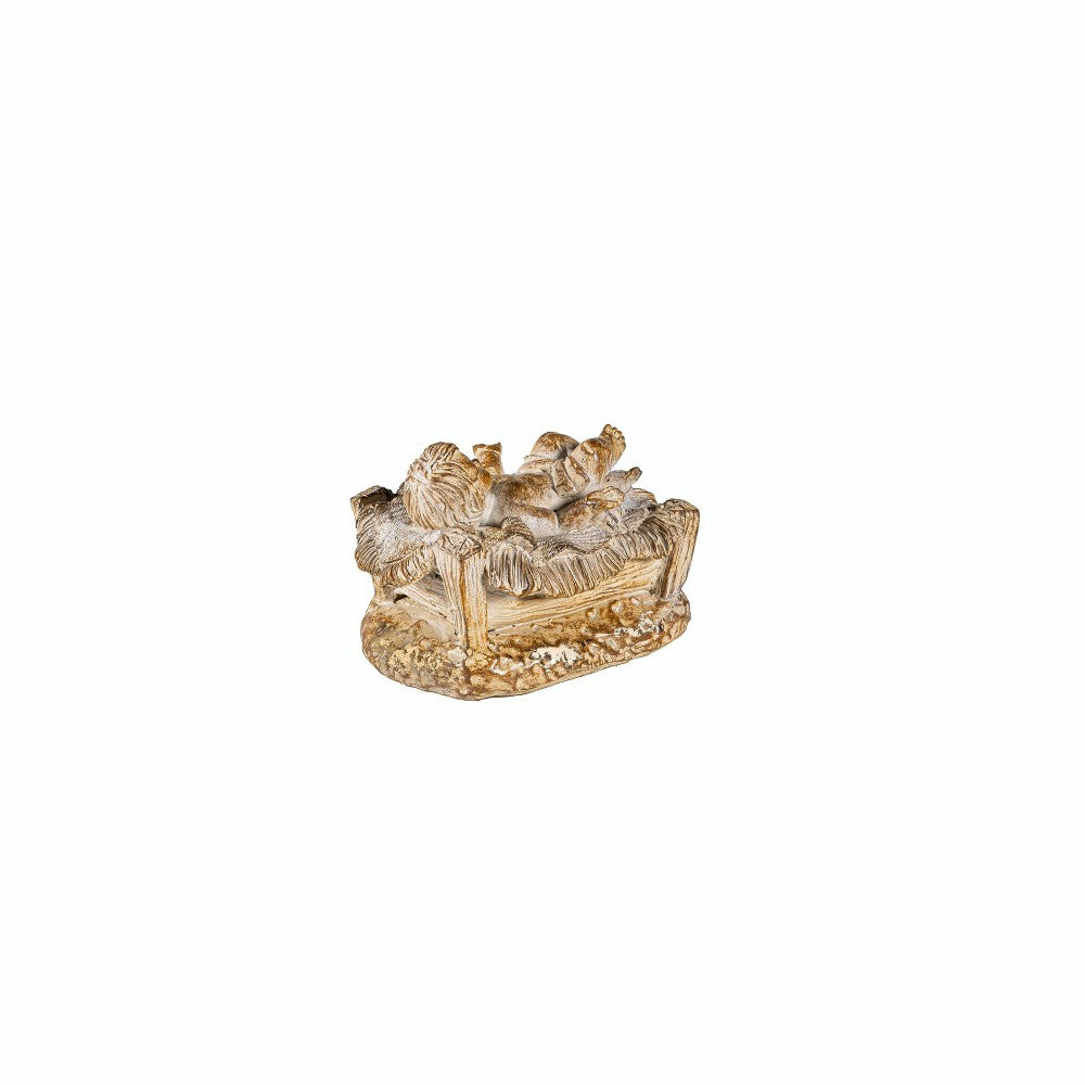 Plow & Hearth Gilded Nativity Resin Garden Statue, 9" H, Set of 10