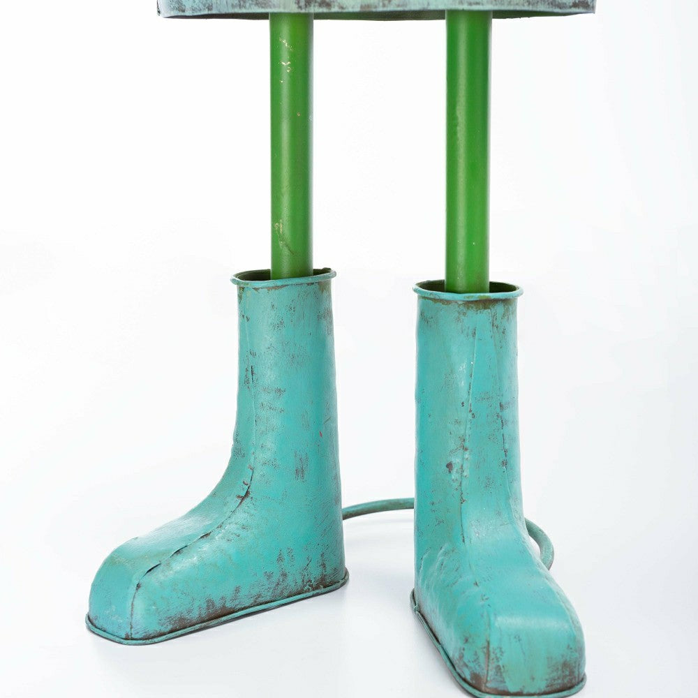 Plow & Hearth Metal Storybook Frog Garden Statue