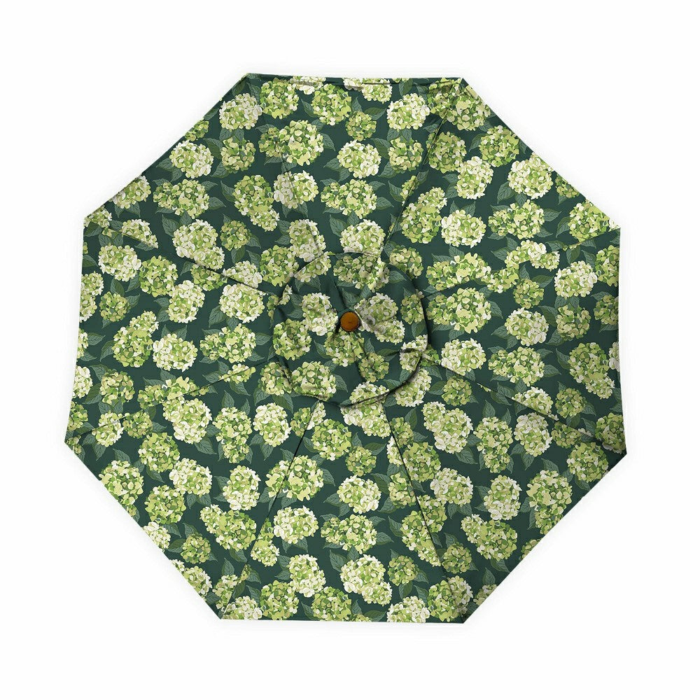 Plow & Hearth Classic Market Umbrella with Aluminum Pole, 7' dia.