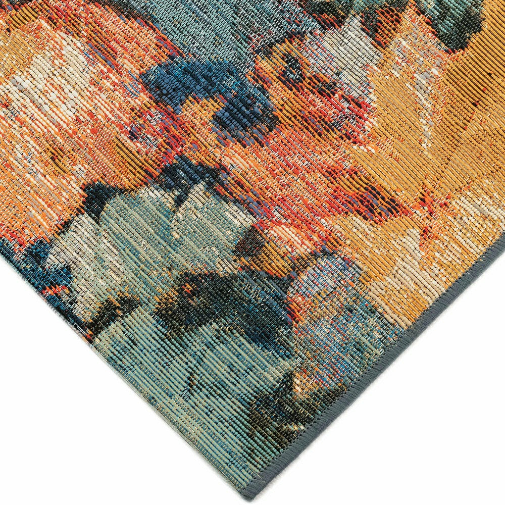 Plow & Hearth Autumn Leaves Rug