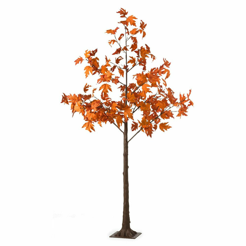 Plow & Hearth Indoor/Outdoor Electric Lighted Maple Tree, 6'H with 96 Lights