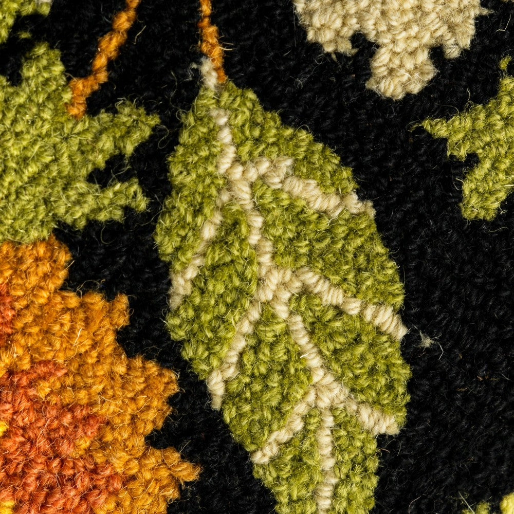 Plow & Hearth Kinley 16" Sunflower Harvest Wool Pillow