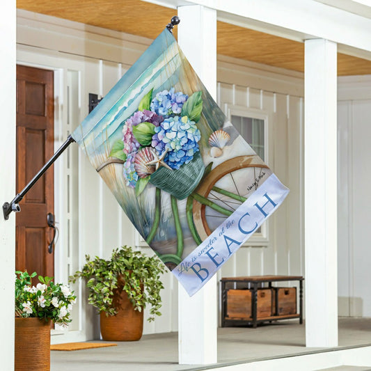 Plow & Hearth Suede House Flag