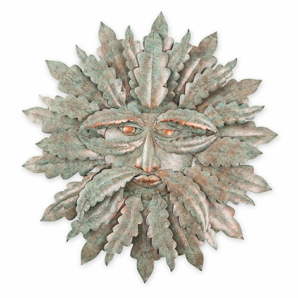 Plow & Hearth Green Man Wall Art