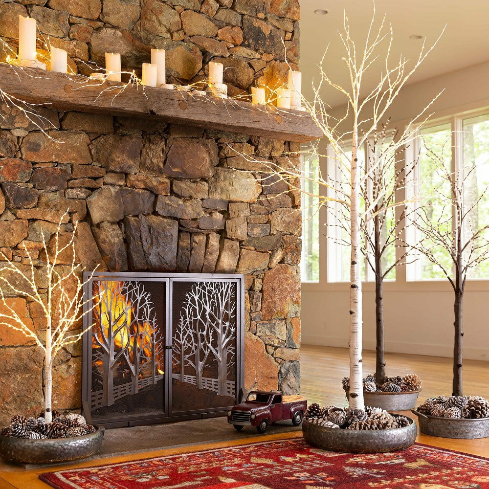 Plow & Hearth Grafton EnduraStran Folk Art Rug