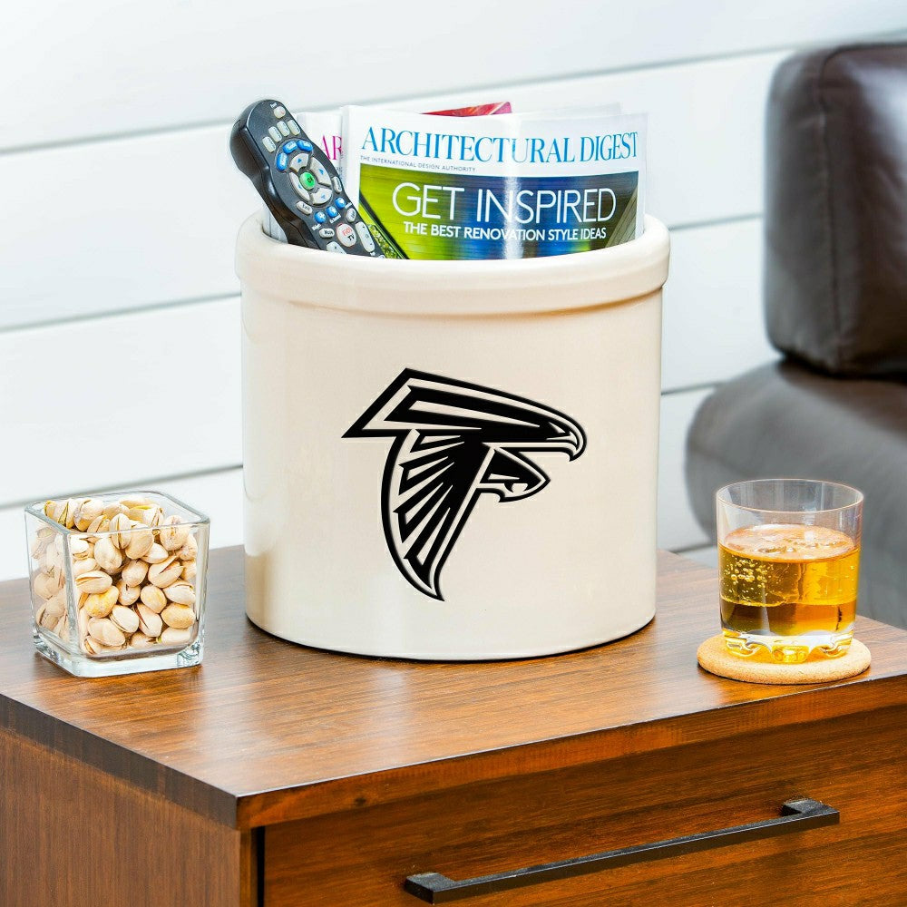 Plow & Hearth NFL Team Logo Stoneware Crock