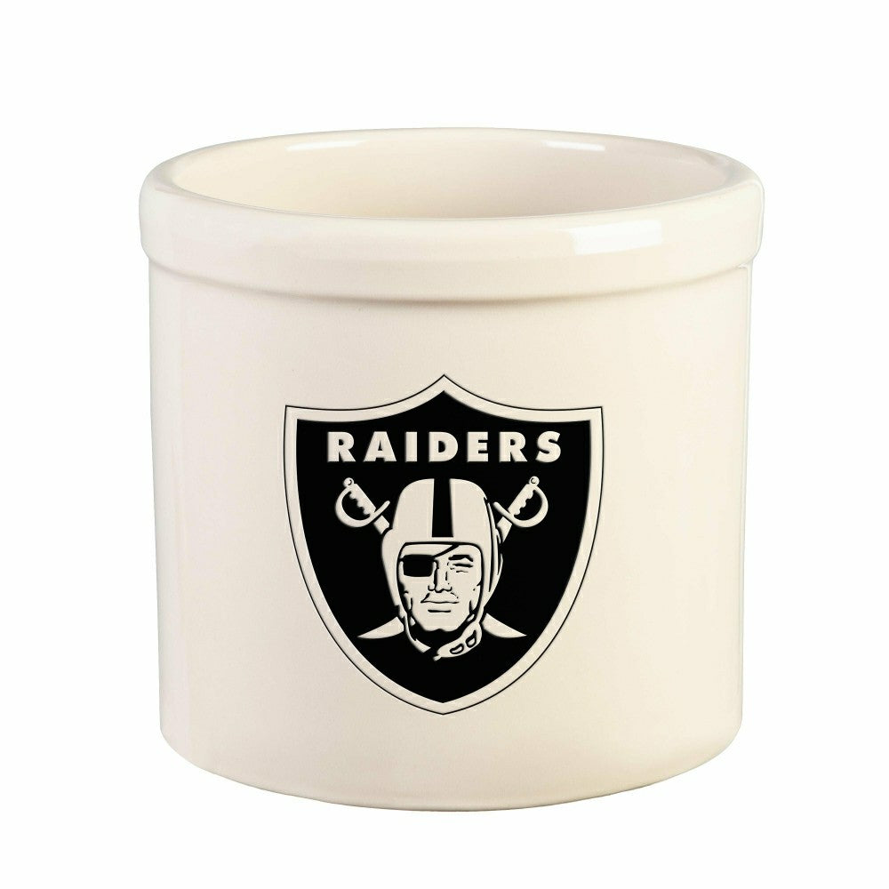 Plow & Hearth NFL Team Logo Stoneware Crock