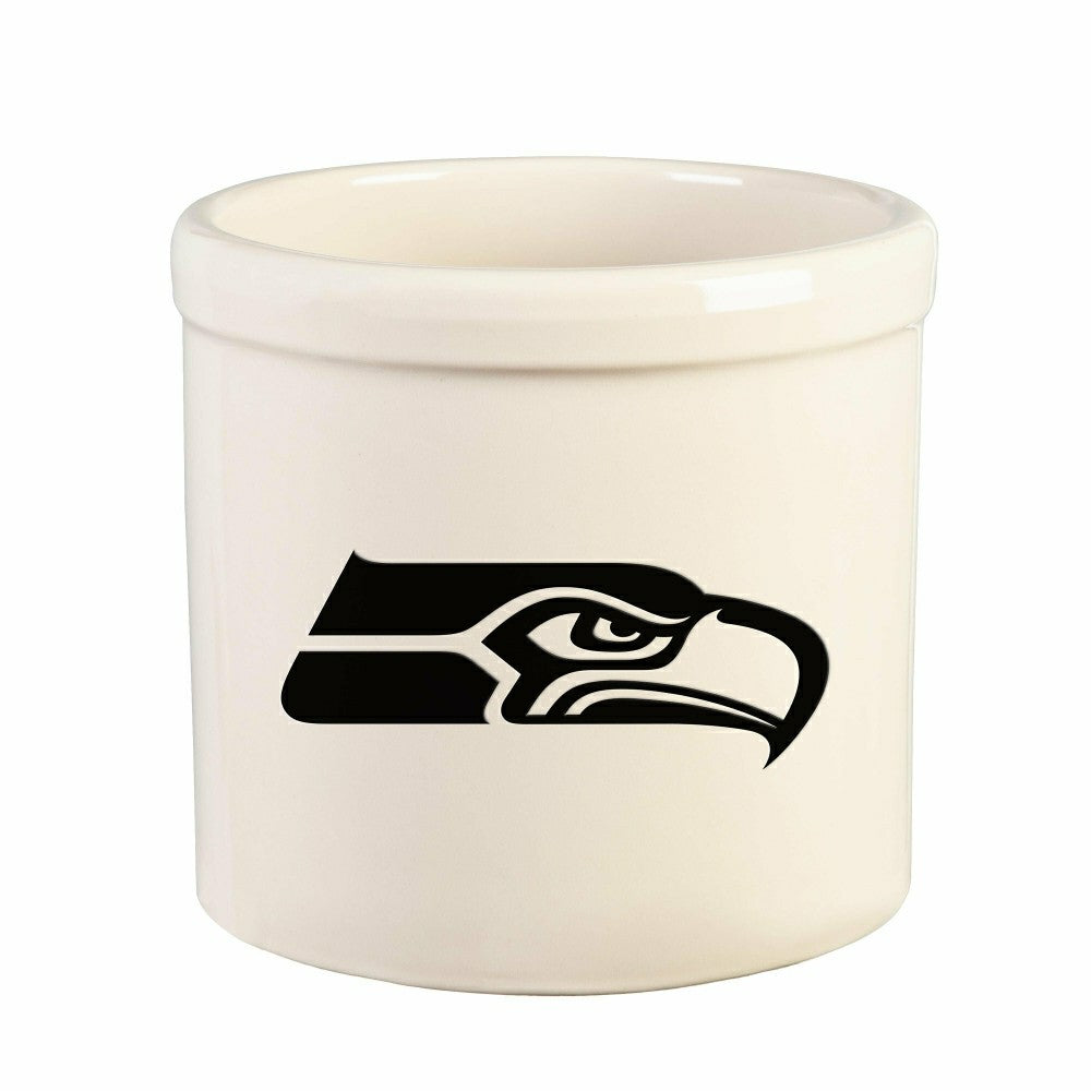 Plow & Hearth NFL Team Logo Stoneware Crock