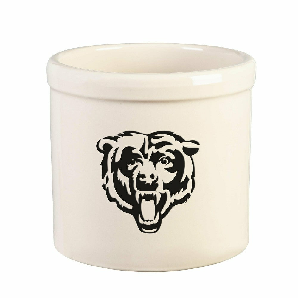Plow & Hearth NFL Team Logo Stoneware Crock