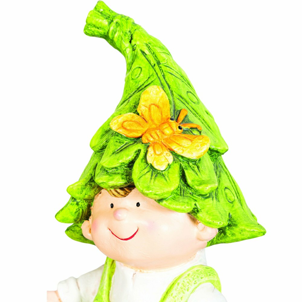 Plow & Hearth Garden Friends Children Planters, Set of 2