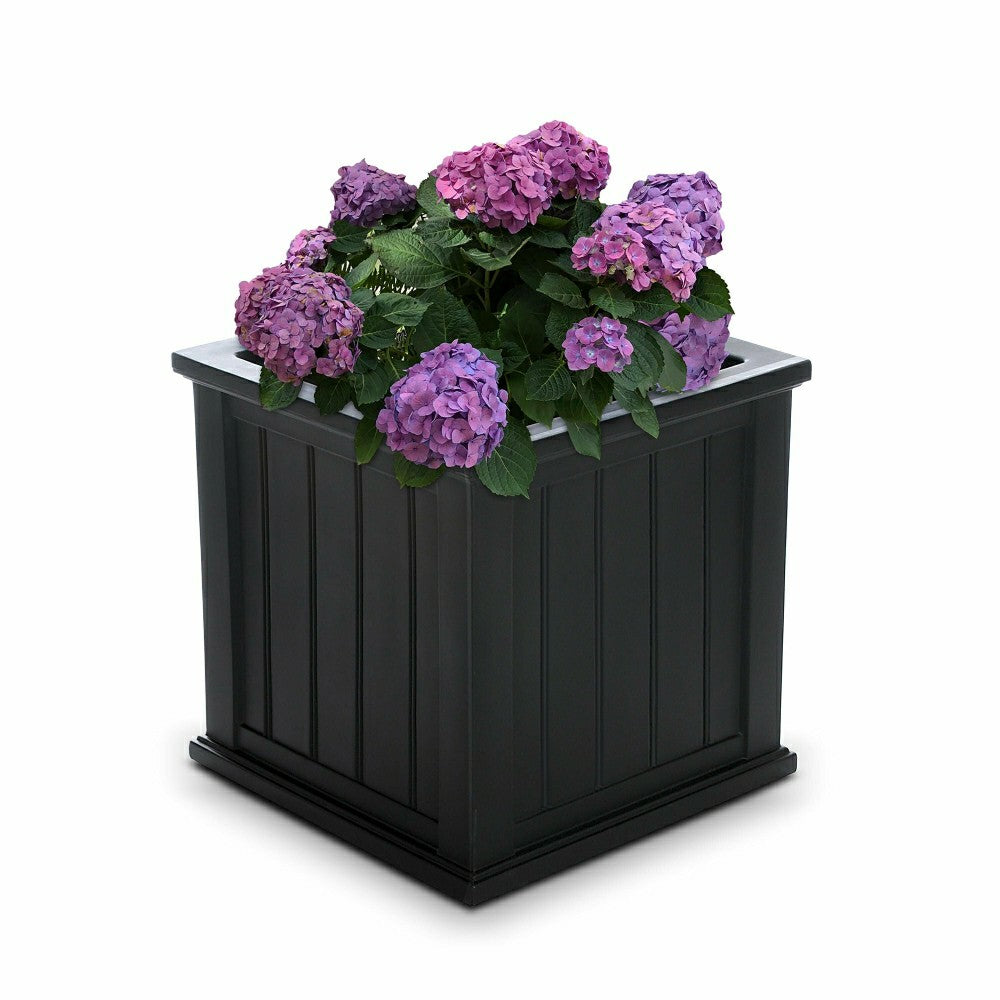Plow & Hearth Lexington Self-Watering Planter, 20" sq.