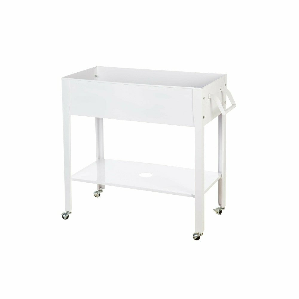 Plow & Hearth Metal Grow Table with Handle