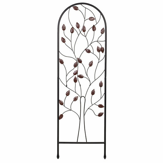 Plow & Hearth Metal Trellis with Leaves
