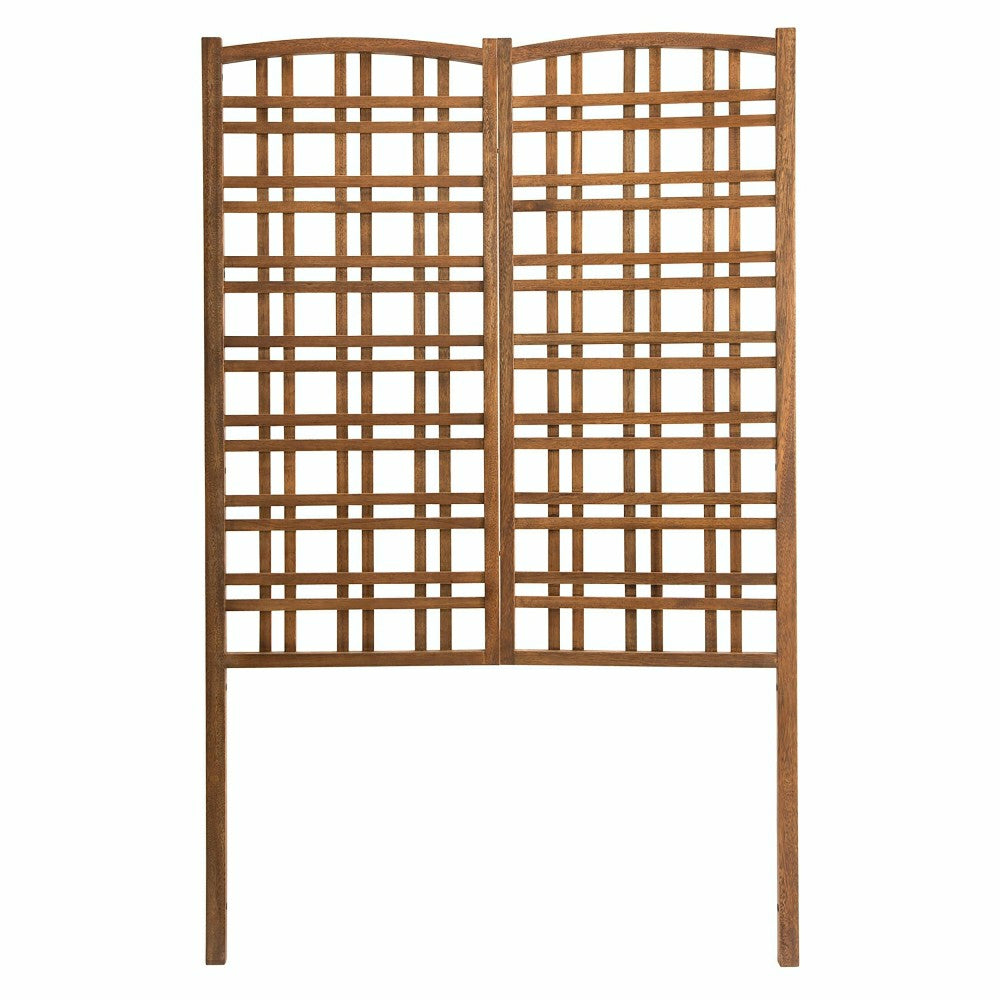 Plow & Hearth Large Outdoor Eucalyptus Privacy Trellis