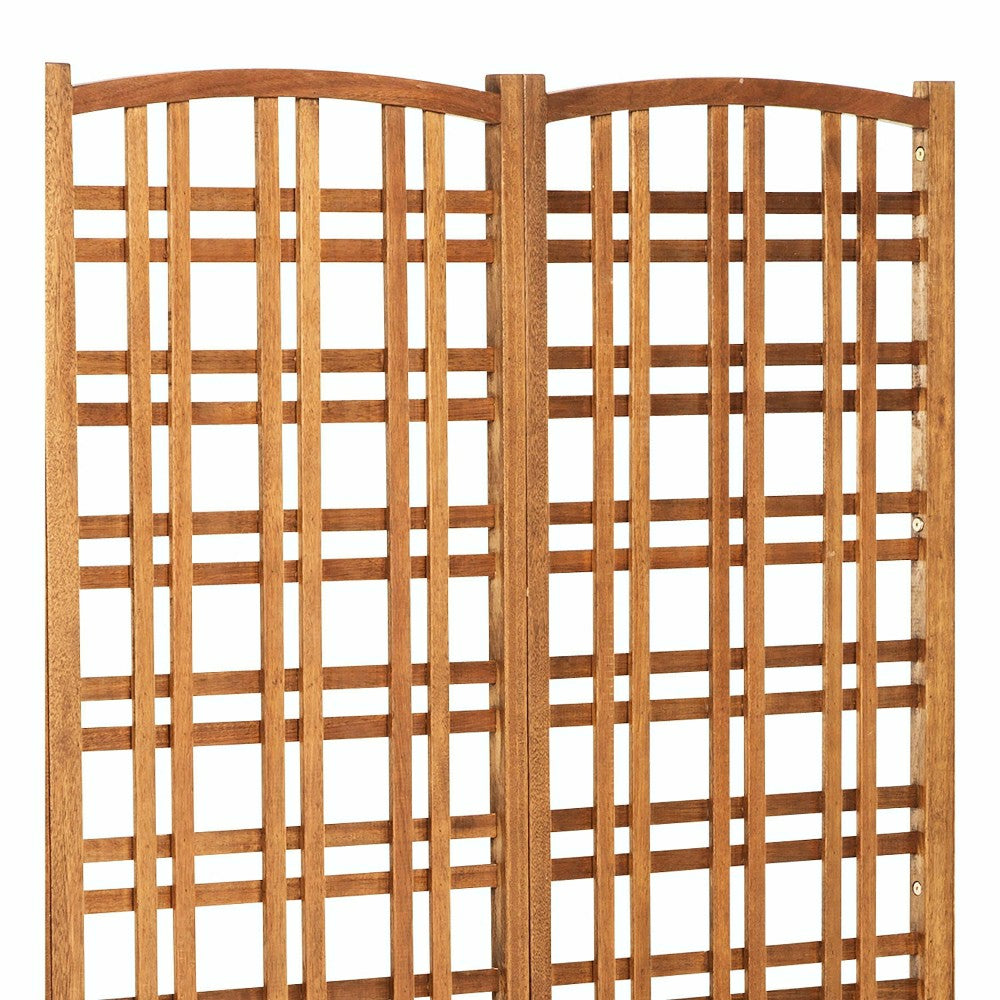 Plow & Hearth Large Outdoor Eucalyptus Privacy Trellis