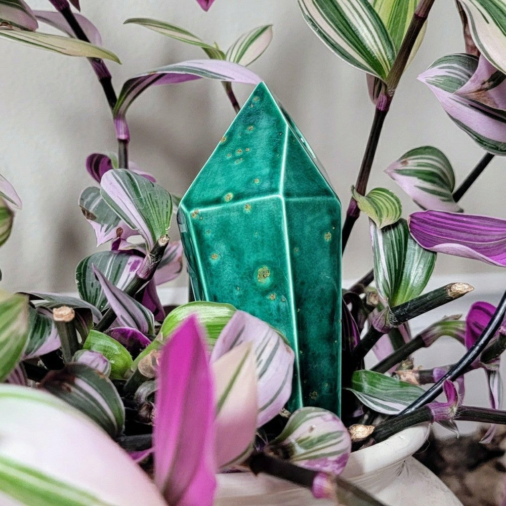 Plow & Hearth Tall Crystal Plant Watering Spike