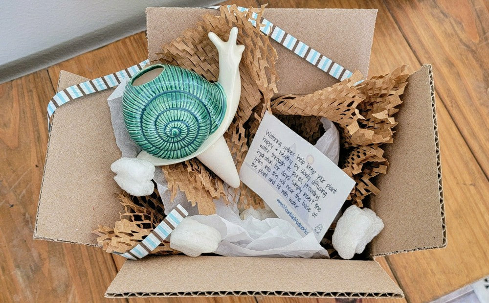 Plow & Hearth Snail Watering Spike