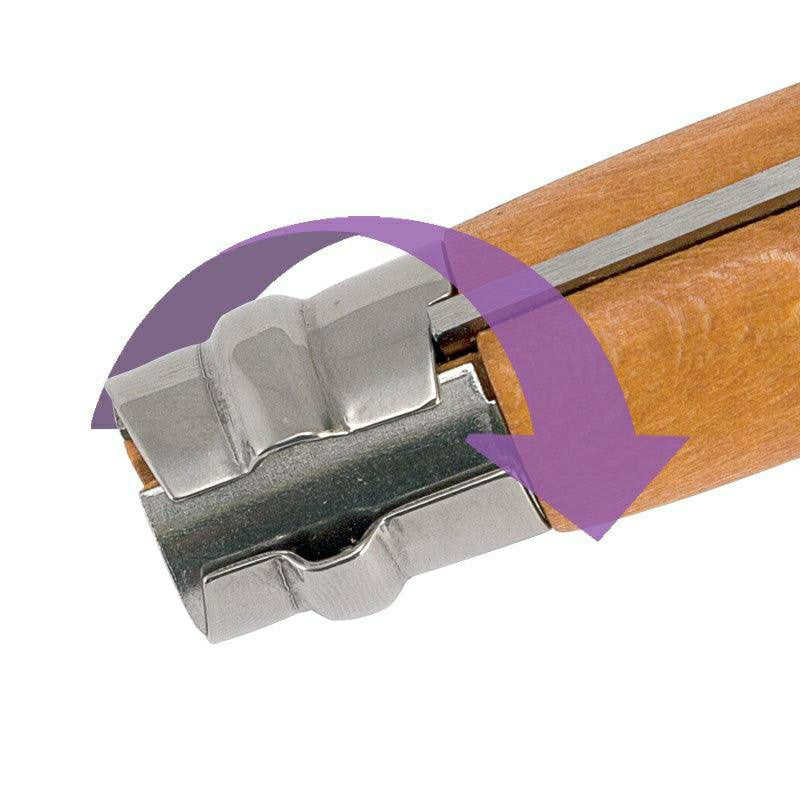 Plow & Hearth Opinel Folding Pruning/Harvest Knife Stainless Steel No. 10
