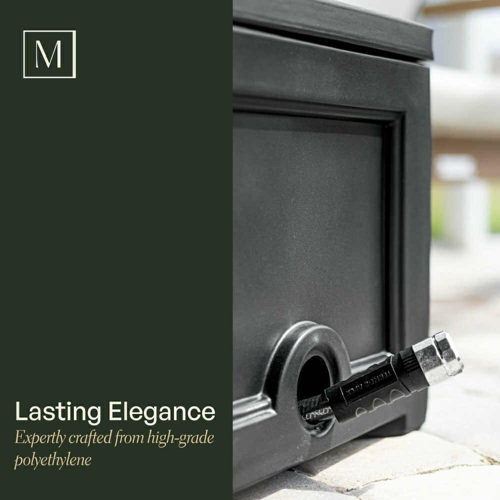 Plow & Hearth Fairfield Garden Hose Bin