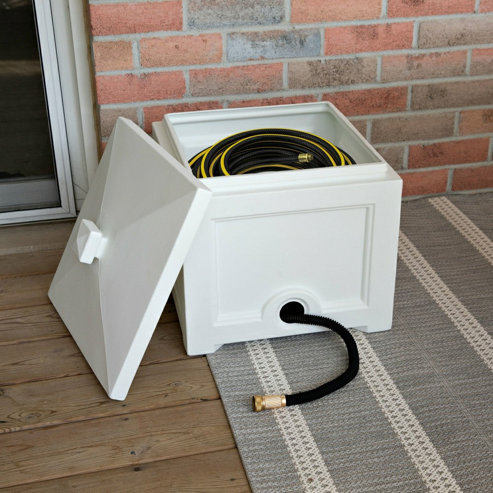Plow & Hearth Fairfield Garden Hose Bin