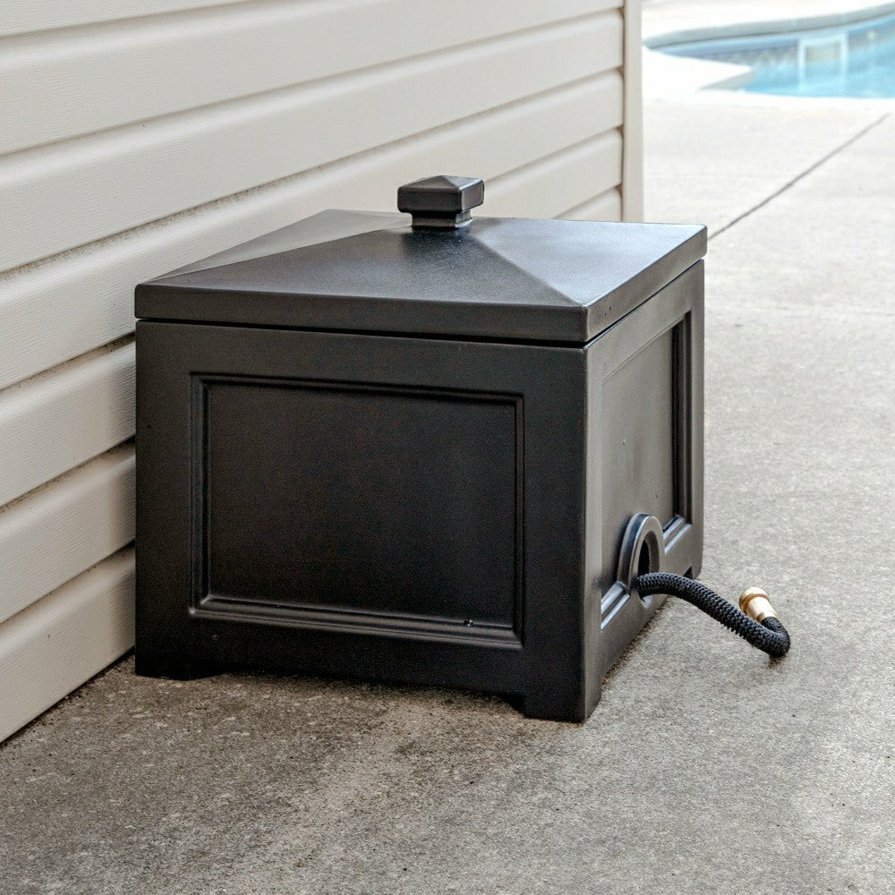 Plow & Hearth Fairfield Garden Hose Bin