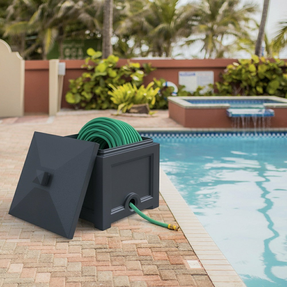 Plow & Hearth Fairfield Garden Hose Bin