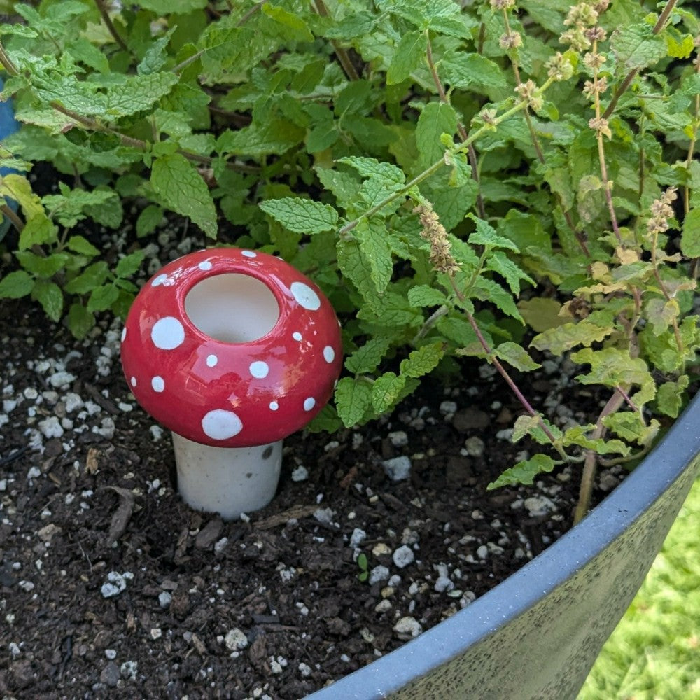 Plow & Hearth Medium Mushroom Watering Spike